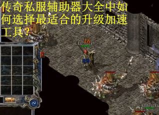 传奇私服辅助器大全中如何选择最适合的升级加速工具?