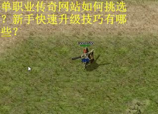 单职业传奇网站如何挑选?新手快速升级技巧有哪些? 单职业传奇网站如何挑选?新手快速升级技巧有哪些?