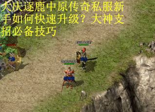 大庆逐鹿中原传奇私服新手如何快速升级?大神支招必备技巧