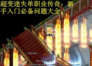 超变迷失单职业传奇:新手入门必备问题大全