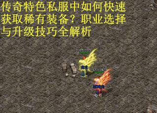 传奇特色私服中如何快速获取稀有装备?职业选择与升级技巧全解析