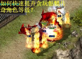 如何快速提升贪玩骷髅传奇角色等级？